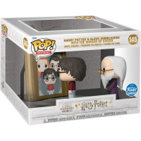 Funko Pop Moment Harry Potter Harry Potter y Albus Dumbledore con el Espejo de Erised - Set de Figuras de Vinilo - Altura 10.5cm