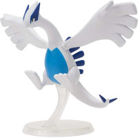 Jazwares Pokemon Epic Battle Figure Lugia - Figura de Coleccion Articulada - Gran Tamaño - Incluye Base de Sujeccion
