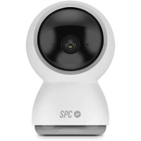 SPC Lares 360 Camara de Vigilancia Wifi - Giro 360º - Full HD 1080P - Seguimiento de Personas - Vision Nocturna - Diseño Discreto - Control desde tu Smartphone - Color Blanco