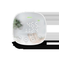 SPC CO2 Air Quality Medidor de CO2 con Alarma Visual y Sonora - Tambien Registra Temperatura y Humedad - Pantalla LED