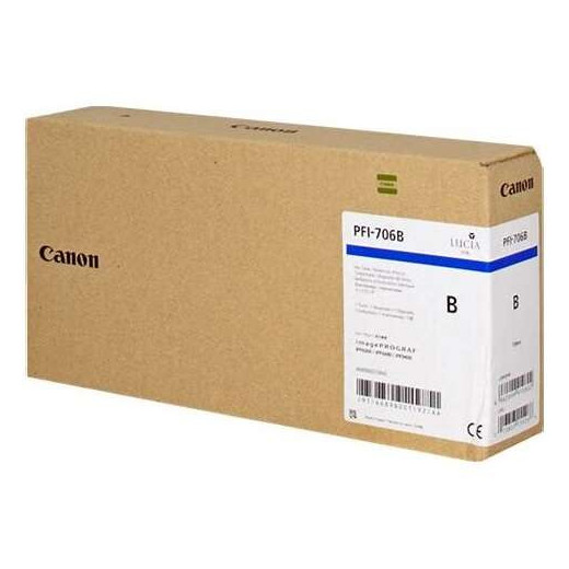 Canon PFI706 Blue Cartucho de Tinta Original - 6689B001