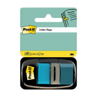 Post-it Index Dispensador con 50 Marcadores Reposicionables 25.4 x 43.2mm - Adherencia Firme - Para Marcar