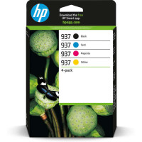 HP 937 Pack de 4 Cartuchos de Tinta Originales - 6C400NE