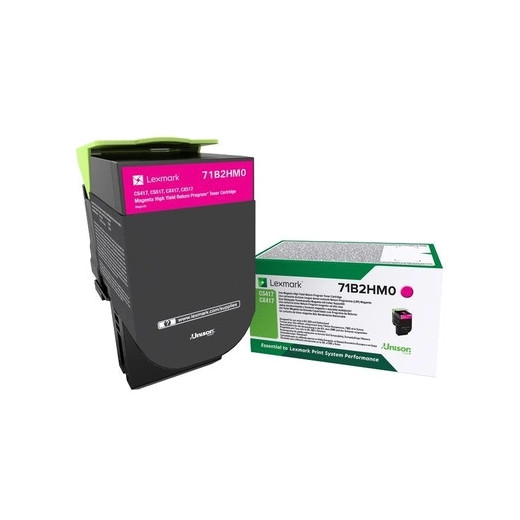 Lexmark CS417/CX417/CS517/CX517 Magenta Cartucho de Toner Original - 71B2HM0/71B0H30