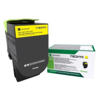 Lexmark CS417/CX417/CS517/CX517 Amarillo Cartucho de Toner Original - 71B2HY0/71B0H40