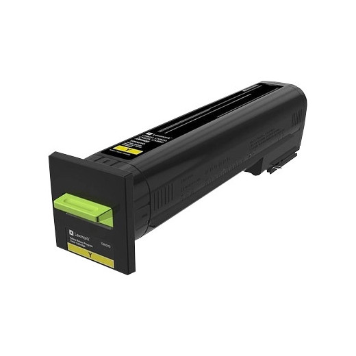 Lexmark CS820/CX820/CX825/CX860 Amarillo Cartucho de Toner Original - 72K20Y0/72K20YE