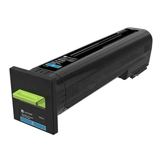 Lexmark CS820 Cyan Cartucho de Toner Original - 72K2XC0/72K2XCE