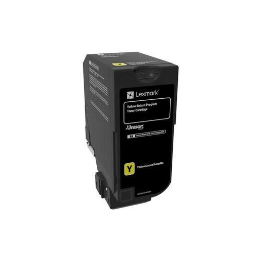 Lexmark CS720/CS725/CX725 Amarillo Cartucho de Toner Original - 74C20Y0