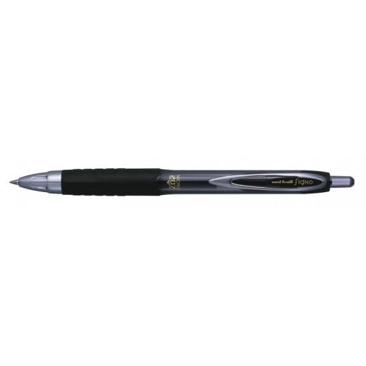 Uni-ball UMN-207 MICRO Roller de Tinta Pigmentada - Punta de Bola 0.5mm - Grip de Caucho Antifatiga - Escritura Suave y Duradera - Color Negro