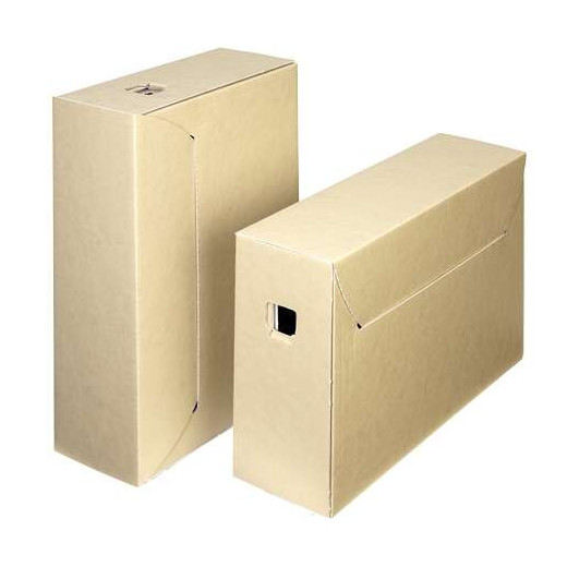 Fellowes Loeffs Pack de 50 Cajas de Archivo Definitivo - Libre de Acido 30 Años - Color Marron