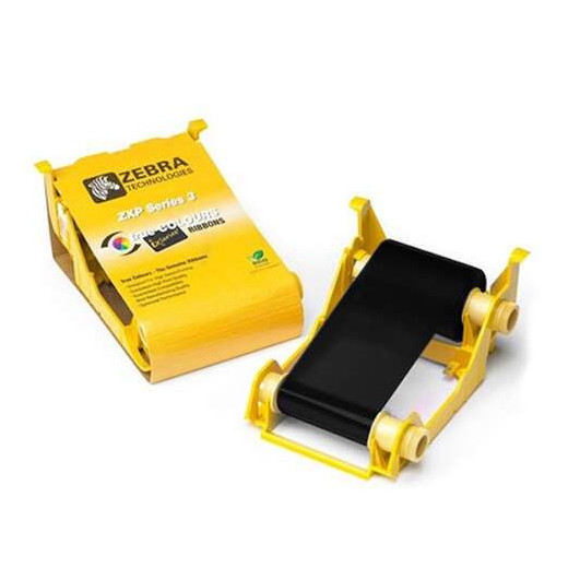 Zebra ZXP3 Series 3 Cinta Original Negro - 800033-801