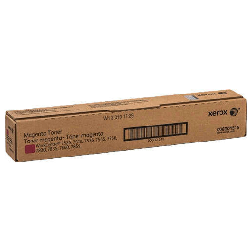 Xerox WorkCentre 7525/7535/7545/7830 Magenta Cartucho de Toner Original - 006R01515