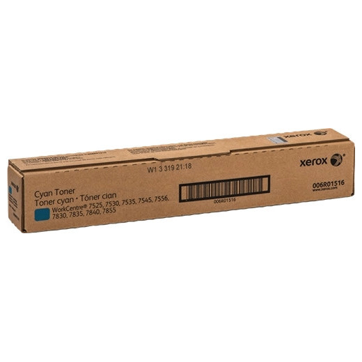 Xerox WorkCentre 7525/7535/7545/7830 Cyan Cartucho de Toner Original - 006R01516