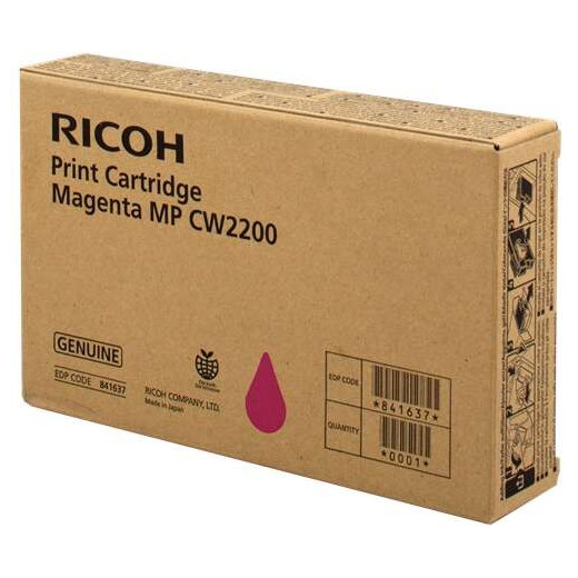 Ricoh Aficio MP-CW2200SP Magenta Cartucho de Tinta Original - 841637/MP CW2200M