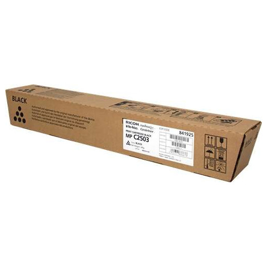 Ricoh Aficio MP-C2503SP/MP-C2003SP/MP-C2004SP/MP-C2504SP Negro Cartucho de Toner Original - 841925/841918