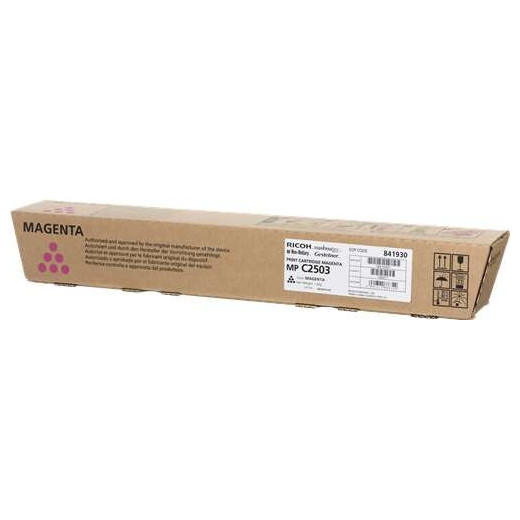 Ricoh Aficio MP-C2503SP/MP-C2003SP/MP-C2011SP Magenta Cartucho de Toner Original - 841930