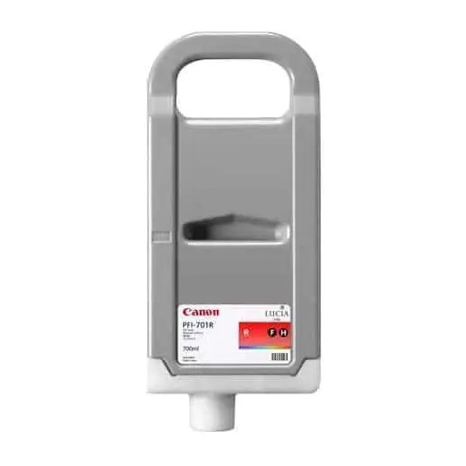Canon PFI-701R Rojo Cartucho de Tinta Original - 0906B001