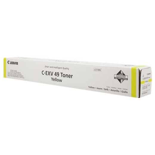 Canon CEXV49 Amarillo Cartucho de Toner Original - 8527B002