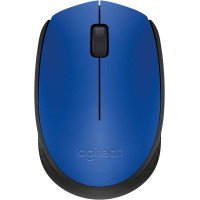 Logitech M171 Raton Inalambrico 1000dpi - 3 Botones - Uso Ambidiestro - Color Azul