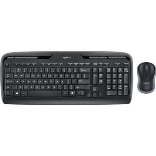Logitech MK330 Pack Inalambrico Teclado Multimedia + Raton 3 Botones - Uso Ambidiestro - Color Negro Logitech MK330 Pack Inalambrico Teclado Multimedia + Raton 3 Botones - Uso Ambidiestro - Color Negro