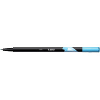 Bic Intensity Fine Rotulador de Punta Fina de 0.8mm - Trazo de 0.4mm - Tinta con Base de Agua - Color Turquesa