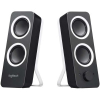 Logitech Z200 Altavoces Mutimedia Estereo 10W - Entrada Jack 3.5mm - Cable de 1.80m - Color Negro