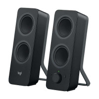 Logitech Z207 Altavoces 2.0 Bluetooth - 10W - Sonido Estereo - Entrada Jack 3.5 mm - Color Negro