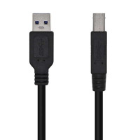 Aisens Cable USB 3.0 Impresora Tipo A/M-B/M - 3.0M - Color Negro