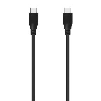 Aisens Cable USB 3.2 GEN2X2 20GBPS 8K@30Hz 5A 100W E-Marker - Tipo USB-C/M-USB-C/M - 0.6m - Color Negro