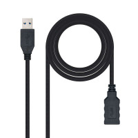 Nanocable Cable USB-A 3.0 Macho a USB-A Hembra 1m