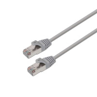 Aisens Cable de Red Latiguillo RJ45 Cat.6 FTP AWG24 - 10m - 10/100/1000 Mbit/s - Color Gris