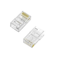 Aisens Pack de 50 Conectores RJ45 8 Hilos CAT.6 AWG24