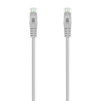 Aisens Cable de Red Latiguillo RJ45 LSZH Cat.6A 500 MHZ UTP AWG24 - 1.5m - Libre de Halogenos - 10 Gigabit/s - Color Gris