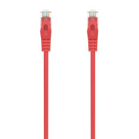 Aisens Cable de Red Latiguillo RJ45 LSZH Cat.6A 500 MHZ UTP AWG24 - 0.50m - Libre de Halogenos - 10 Gigabit/s - Color Rojo