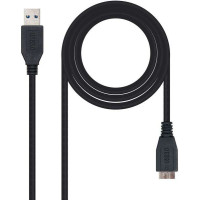 Nanocable Cable USB-A 3.0 Macho a Micro-USB 3.0 Macho 1m