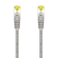 Aisens Cable de Red Latiguillo RJ45 LSZH Cat.7 600 Mhz S/FTP PIMF AWG26 - 0.5M - Color Gris