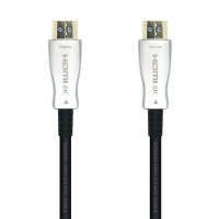 Aisens Cable HDMI V2.0 AOC (Active Optical Cable) Premium Alta Velocidad/ HEC 4K@60HZ 18GBPS - A/M-A/M - 20m - Color Negro