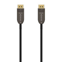 Aisens Cable DisplayPort AOC V1.4 8K@60HZ 4K@120Hz 4:4:4 32.4GBPS - DP/M-DP/M - 15M - Color Negro