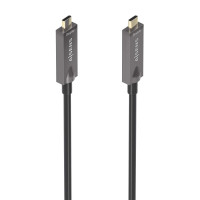 Aisens Cable USB 3.1 GEN2 10GBPS AOC 4K@60HZ 3A 60W E-MARKER - Tipo USB-C/M-USB-C/M - 15m - Color Negro