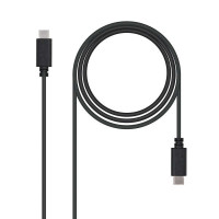 Nanocable Cable USB-C 2.0 Macho a USB-C Macho 1m