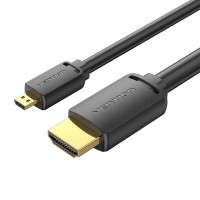 Vention Cable Micro HDMI Macho a HDMI Macho 2.0 4K - 1.5m - Color Negro