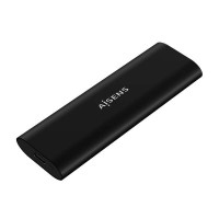 Aisens Caja Externa M.2 (NGFF) para SSD M.2 SATA/NVME a USB3.1 GEN2 - Color Negro