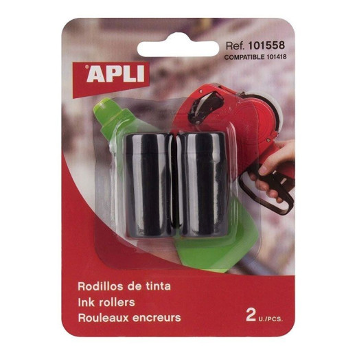 Recambio de tinta apli 101558 para maquina etiquetadora apli 101418