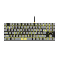 FR-TEC Teclado Mecanico Gaming TKL Batman - Retroiluminacion - Anti-Ghosting - Cable Trenzado 1.8m - Compatible con PC