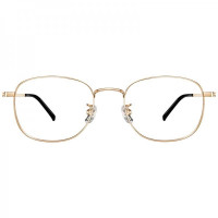 Xiaomi Blue Light Blocking Glasses Gafas de Bloqueo para Luz Azul de Pantallas - Cumplen con el Estandar EN ISO12312 - Diseño de Estilo Vintage - Color Oro
