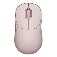 Xiaomi Wireless Mouse 3 Raton Inalambrico con Adaptador de 2.4GHz y Bluetooth 1200dpi - 5 Botones - Uso Diestro - Color Rosa