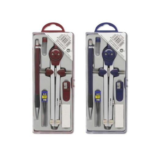 Bismark Compas Micrometrico con Portaminas - Incluye Portaminas de 0