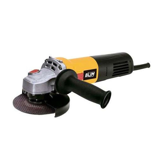 Blim Radial 115mm - Potencia 900W - Diseño Ergonomico - Empuñadura Multiposicion - Proteccion Antichispas - Boton de Bloqueo
