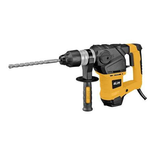 Blim Martillo SDS-Plus 1500W 820rpm - Potencia de Impacto 5.5J - 4.200 Impactos por Minuto - Incluye Brocas y Cinceles