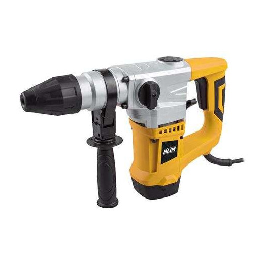 Blim Martillo SDS-PLUS - Potencia 1010W - Potencia del Impacto 5.2J - 4200 Impactos por Minuto - 820rpm - 4 Funciones - Color Amarillo